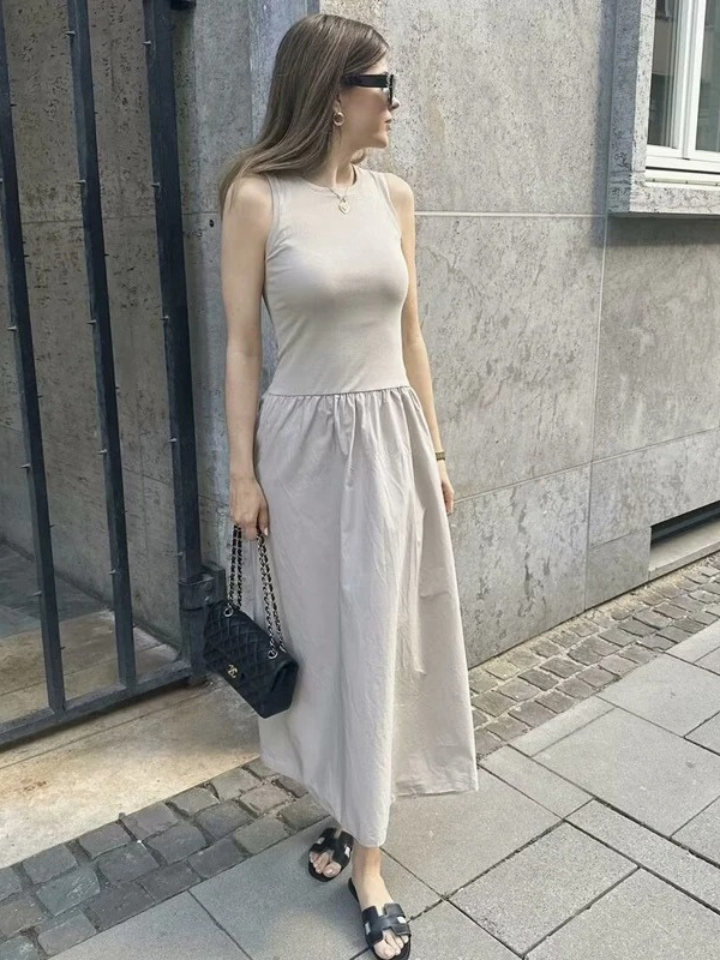 Vestido Midi Elegante e Versátil Zunna Agnes