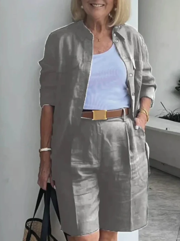 Conjunto Casual Elegante Zunna Leyla