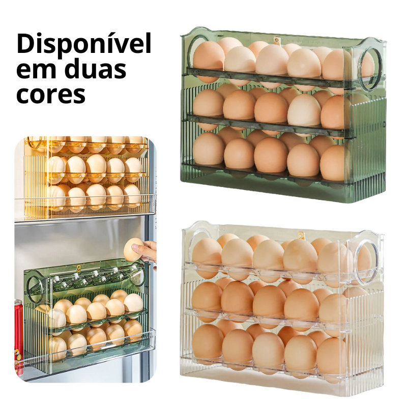 Caixa Organizadora de Ovos ( Para 30 Ovos )