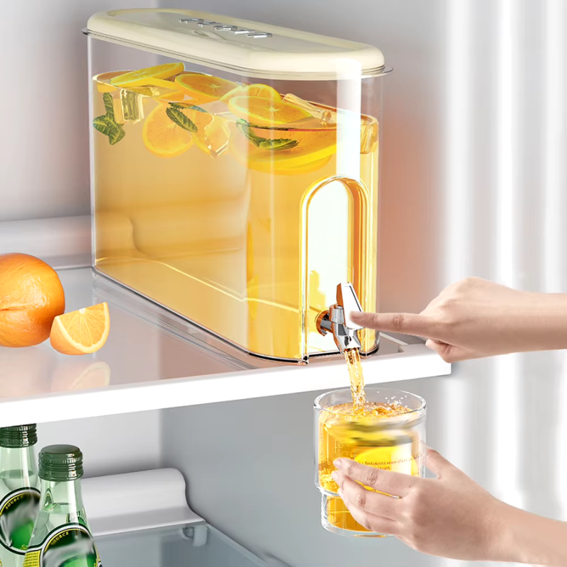 Jarra Refresqueira com Torneira Slim para Geladeira