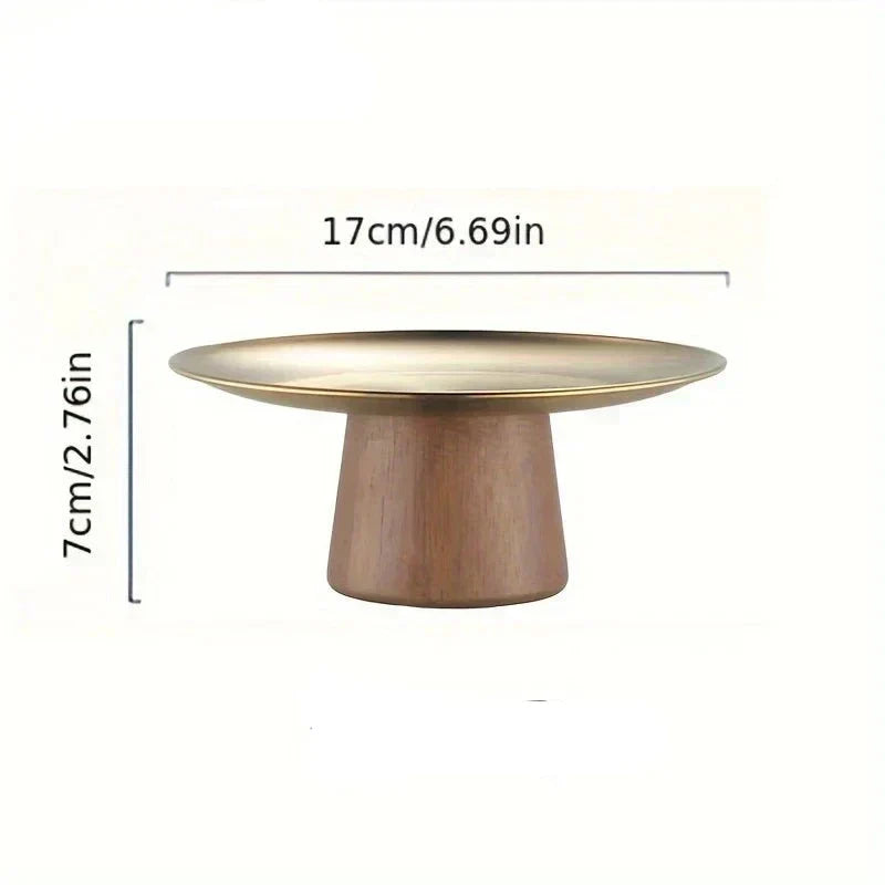 Suporte para Bolo Redondo em Aço Inoxidável com Pedestal - foto 12