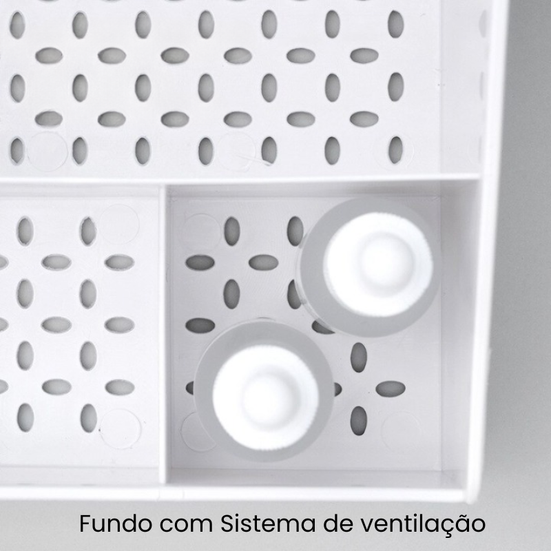 Caixa Organizadora Porta Maquiagem Organizador com Gavetas