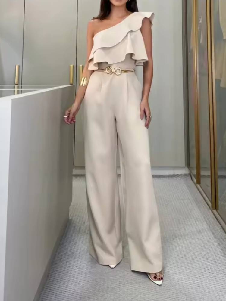 Macacão Longo Elegante Zunna Calinia