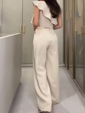 Macacão Longo Elegante Zunna Calinia