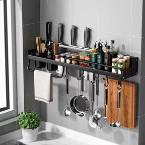 Suporte Multiuso Minimalista para Utensílios - Cozinha Gourmet