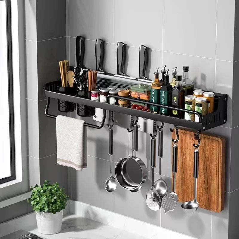 Suporte Multiuso Minimalista para Utensílios - Cozinha Gourmet
