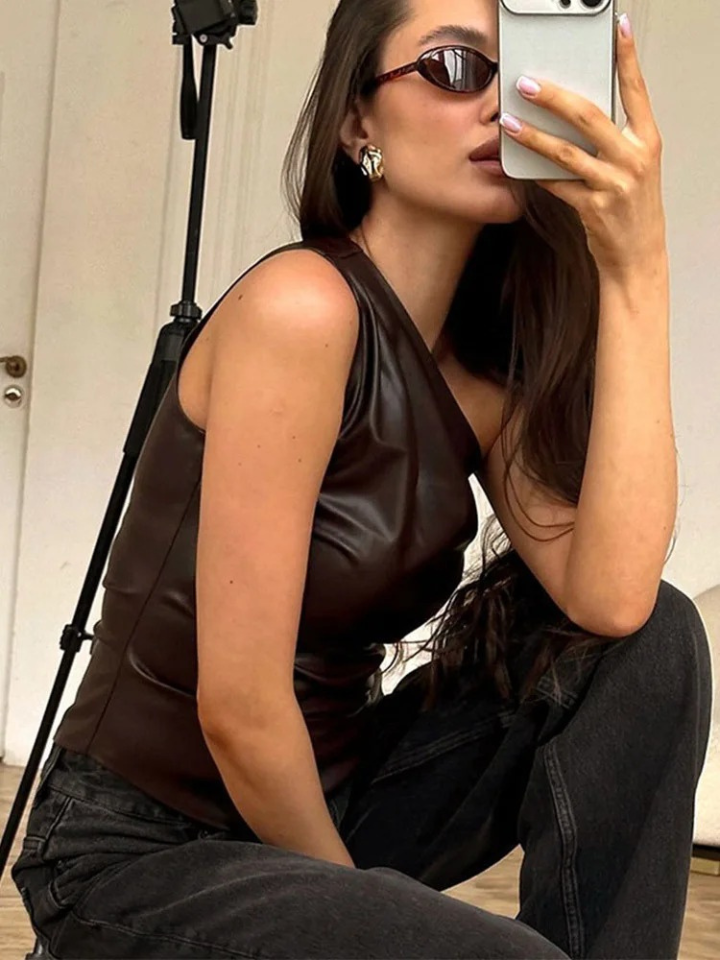 Blusa Assimétrica Elegante Zunna Alana