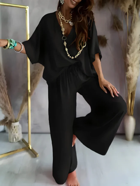 Conjunto Feminino Fluido Elegante Zunna Loinely
