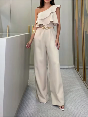 Macacão Longo Elegante Zunna Calinia