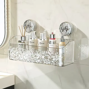 Suporte de Parede Minimalista para Cosméticos e Perfumes
