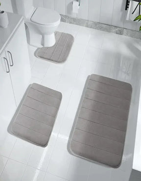 Kit Tapete Absorvente De Água Para Banheiro