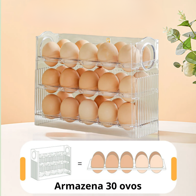Caixa Organizadora de Ovos ( Para 30 Ovos )