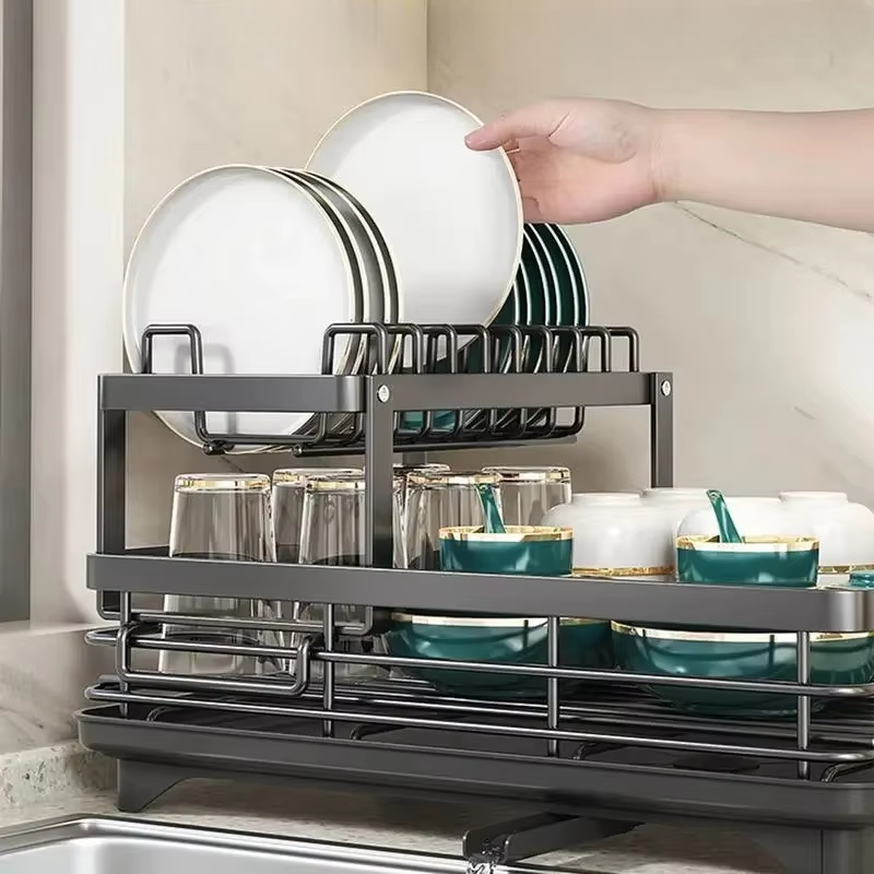 Escorredor de Louças em Aço Inox