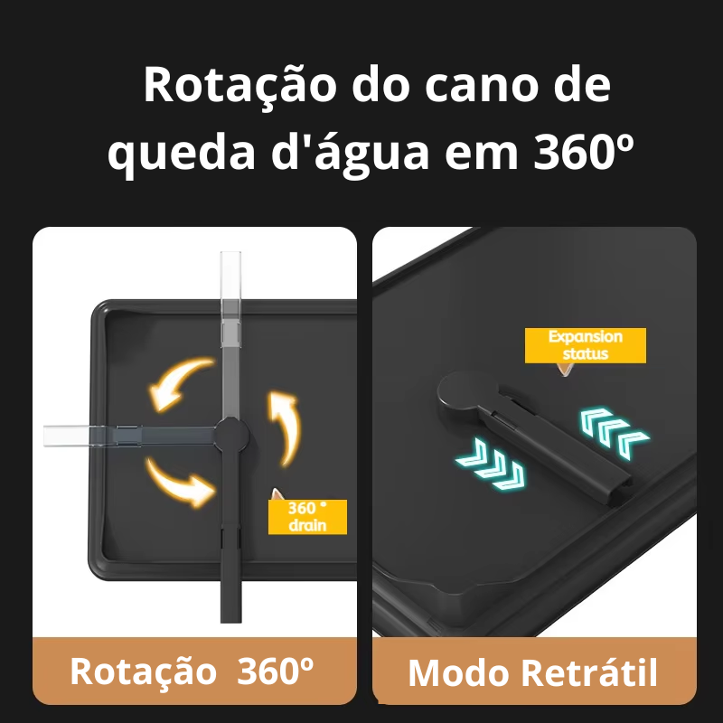 Escorredor de Louças em Aço Inox