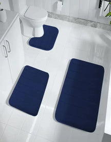 Kit Tapete Absorvente De Água Para Banheiro