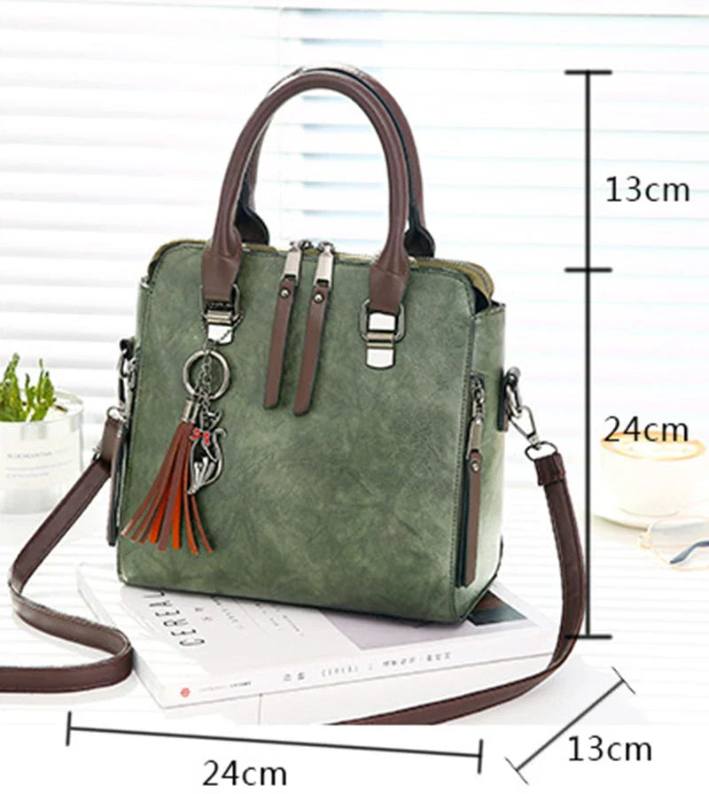 Bolsa Feminina Lidu de Couro Sintético – Prática e Sofisticada para o Dia a Dia
