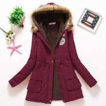 Jaqueta Forrada com Gorro Tours