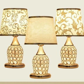 Abajur de Mesa Crystal Elegance