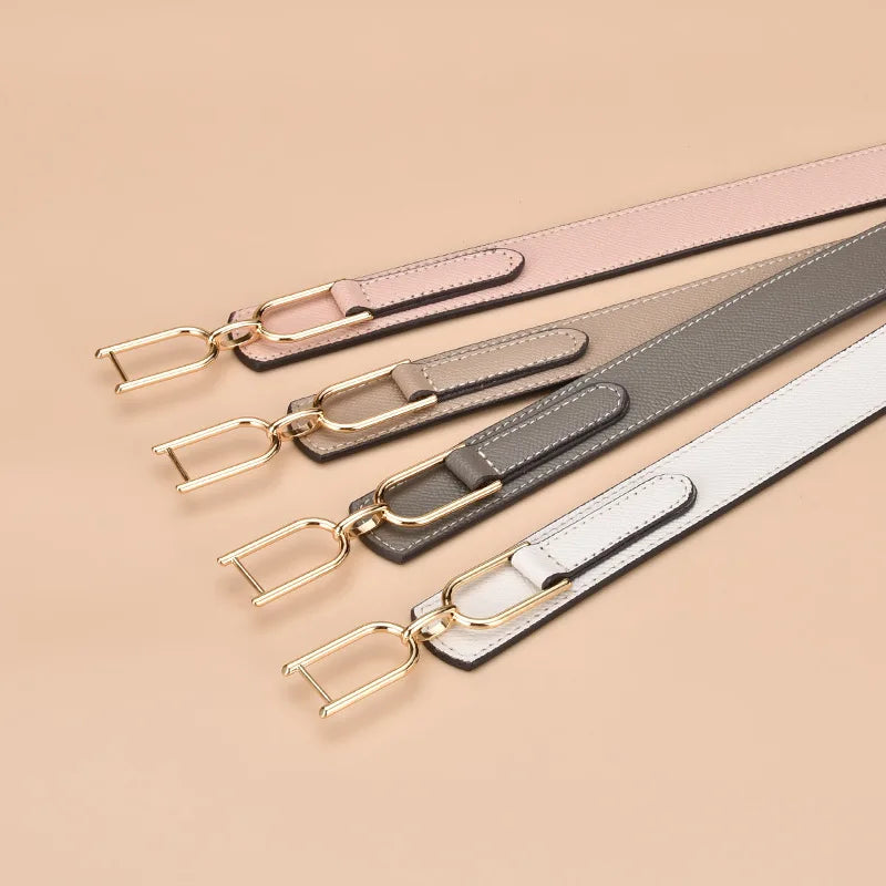 Cinto Feminino com Fivela – Couro Sintético (PU)