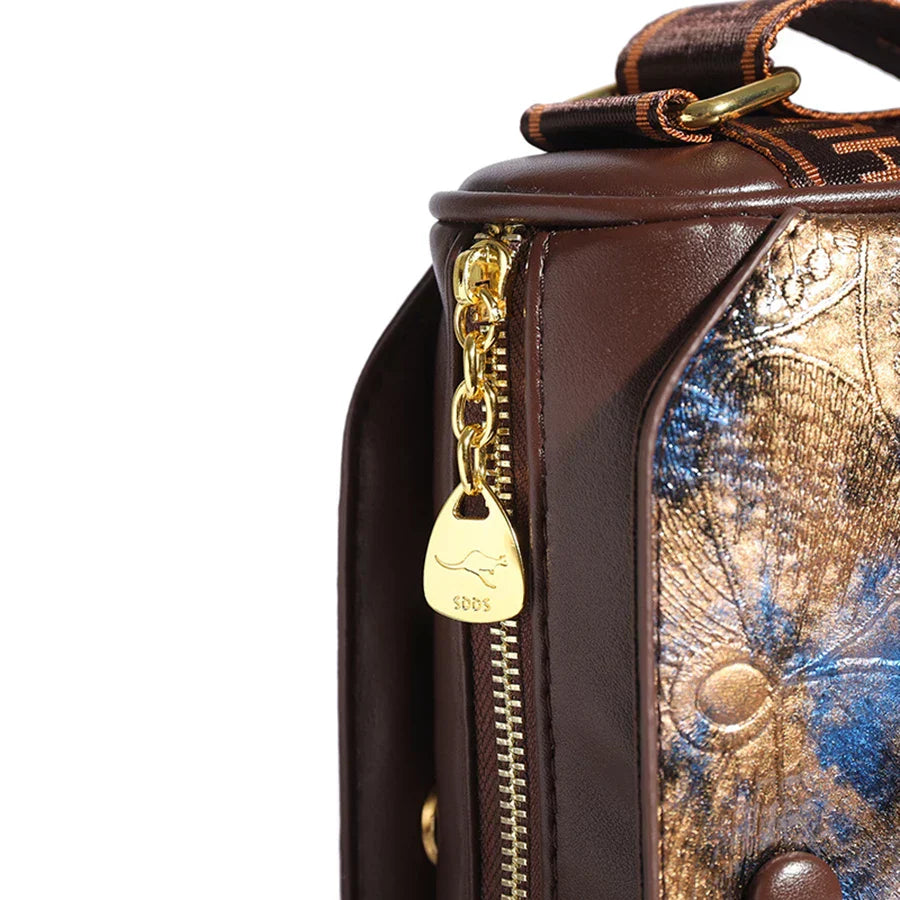 Sacolas de couro macio vintage para mulheres, Multi bolso Shoulder Messenger Bag, Bolsas de grife de luxo, alta qualidade