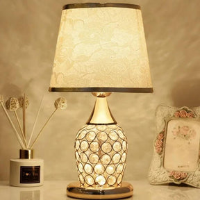 Abajur de Mesa Crystal Elegance