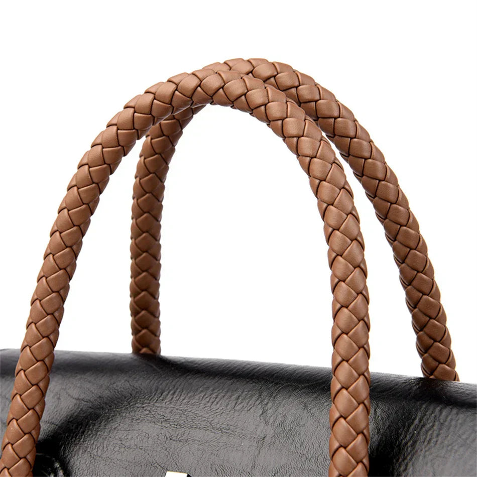 Bolsa de couro macia feminina de alta qualidade Boston Bag para menina, grande capacidade, tiracolo, designer de luxo, 2022