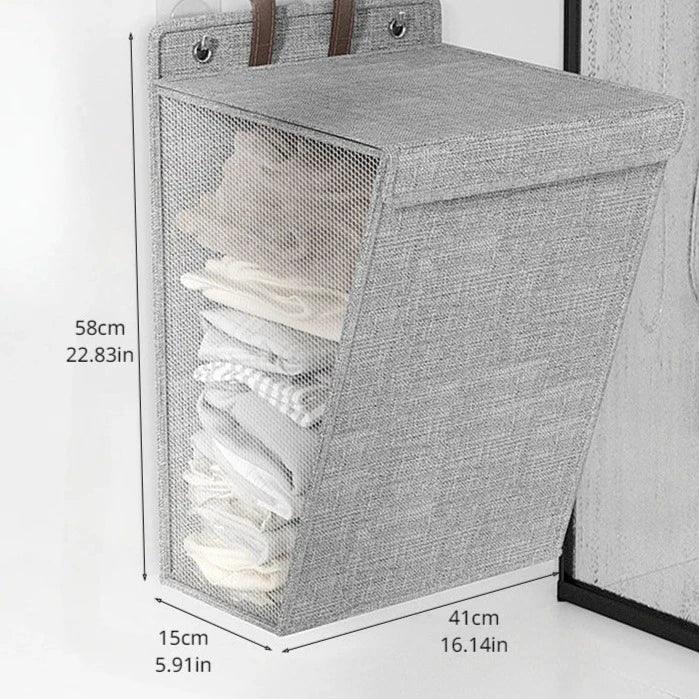 Cesto Organizador de Roupas Dobrável Multifuncional