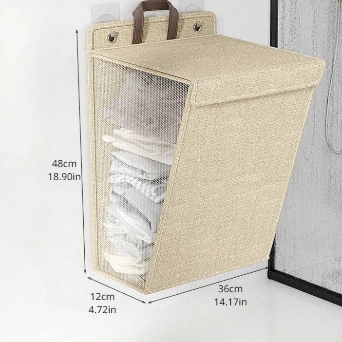 Cesto Organizador de Roupas Dobrável Multifuncional