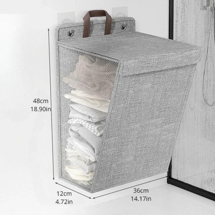 Cesto Organizador de Roupas Dobrável Multifuncional