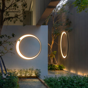 Arandela de Parede Circular LED - Luminária Lua
