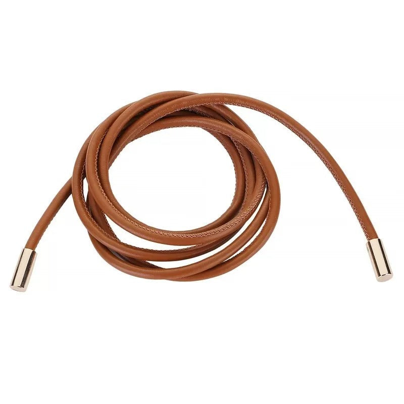 Cinto Feminino de Couro Sintético Elegante com Laço