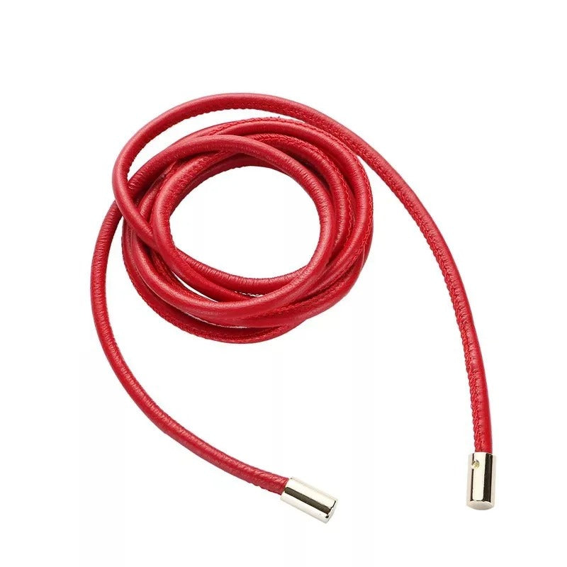 Cinto Feminino de Couro Sintético Elegante com Laço