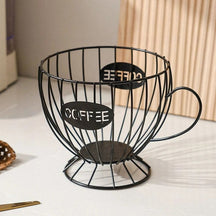 Porta Cápsulas de Café Luxo  – Estilo Xícara Decorativa