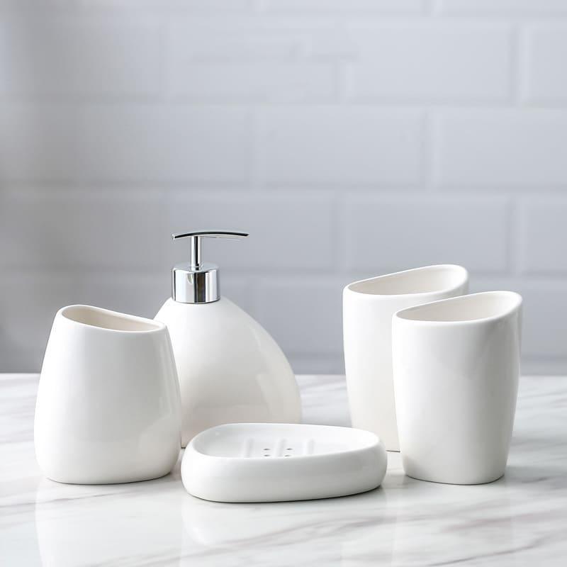 Saboneteira Kit Banheiro Lavabo Conjunto de Banheiro